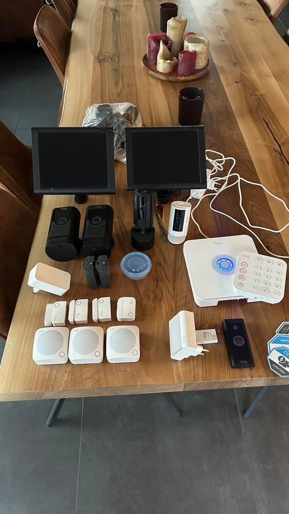 RING cameras / allarmsysteem / deurbel / hub, Audio, Tv en Foto, Videobewaking, Ophalen, Zo goed als nieuw