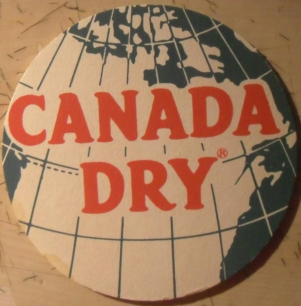 Sous-bock canadra dry globe terrestre, Enlèvement ou Envoi