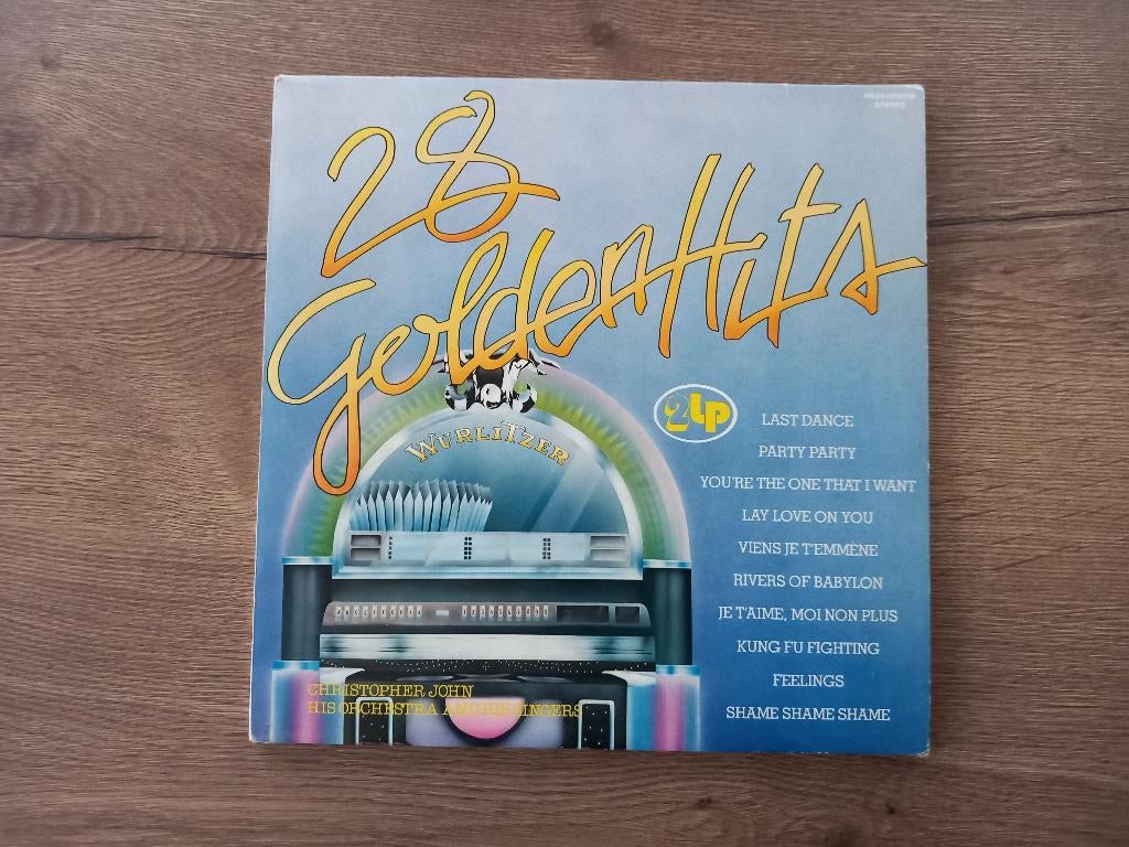 Vinyl 2LP 28 Golden Hits Pop ABBA Boney M Blondie, Cd's en Dvd's, Ophalen of Verzenden, 12 inch