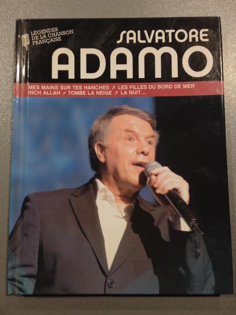 CD + Boek Légendes de la Chanson Française Salvatore Adamo, Cd's en Dvd's, Verzenden, Zo goed als nieuw