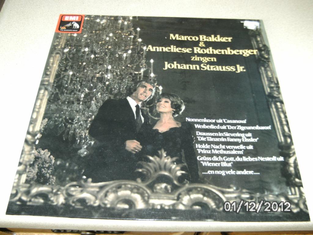 Een LP van Marco Bakker en Anneliese Rothenberger, Cd's en Dvd's, Vinyl | Verzamelalbums, Ophalen of Verzenden, Zo goed als nieuw
