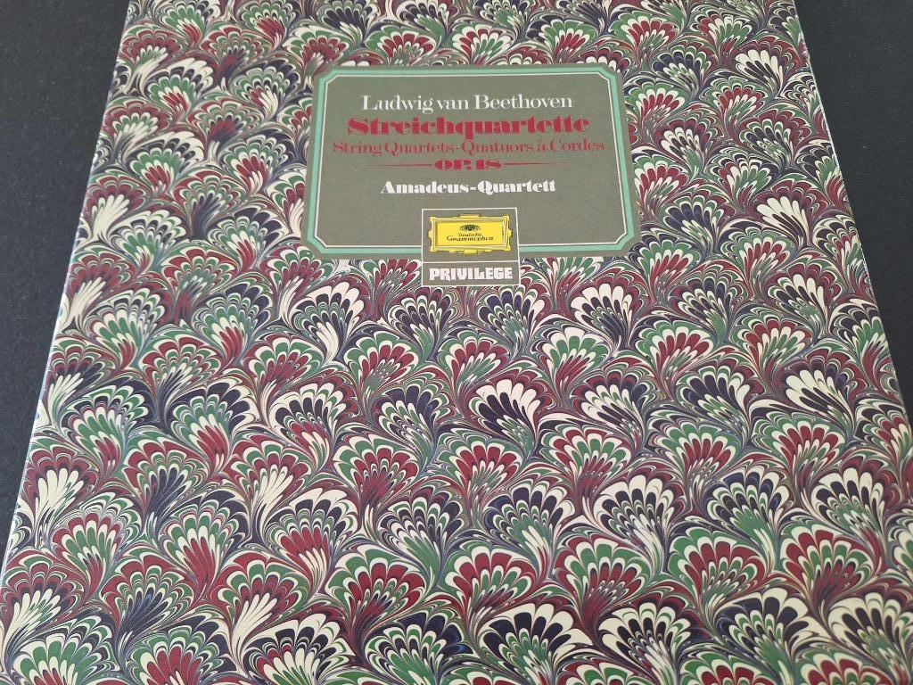 Beethoven / Amadeus Quartett - Quatuors A Cordes Op. 18 Box, 12 pouces, Enlèvement ou Envoi, Utilisé, Musique de chambre