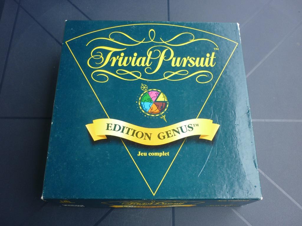 Jeu de société - Trivial Pursuit Edition Genus - Parker, Vijf spelers of meer, Ophalen of Verzenden, Gebruikt, Parker