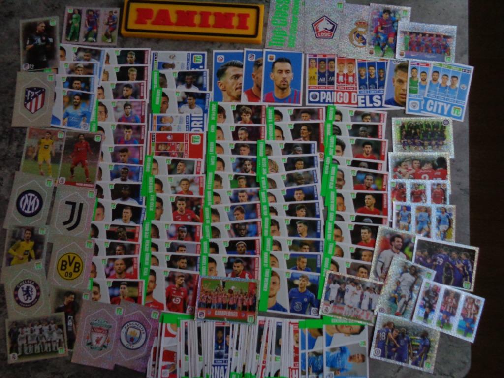 PANINI VOETBAL STICKERS TOP CLASS 2022 162x verschillende n, Verzenden, Nieuw