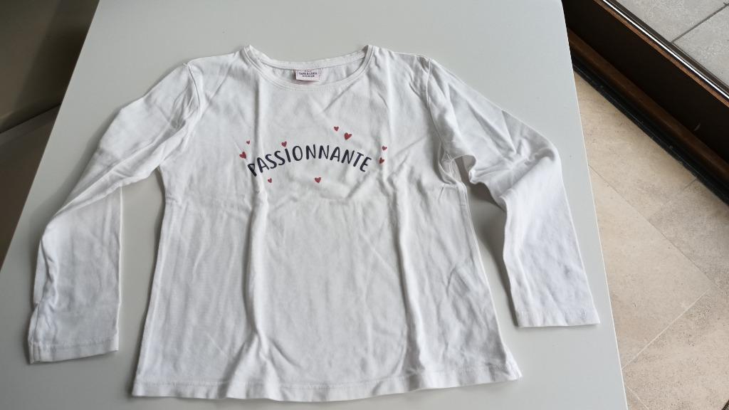 T-shirt à manches longues - Taille 110, Enfants & Bébés, Vêtements enfant | Taille 110, Enlèvement ou Envoi, Tape à l'oeil, Fille