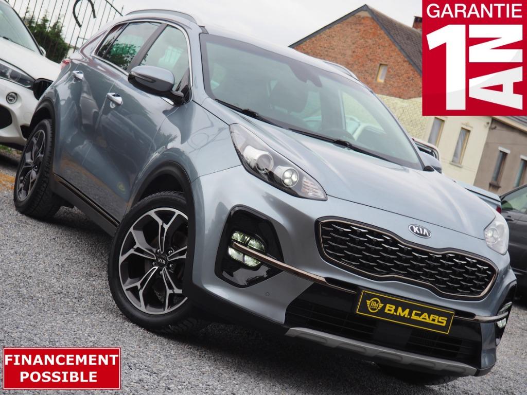Kia Sportage 1.6 CRDi AUTOMAT - GT LINE -CUIR-GPS-CAMERA-JBL, Autos, Kia, Cuir, Argent ou Gris, Achat, Euro 6