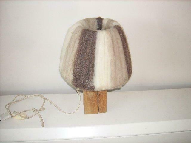 lampe, Enlèvement, Utilisé, Bois