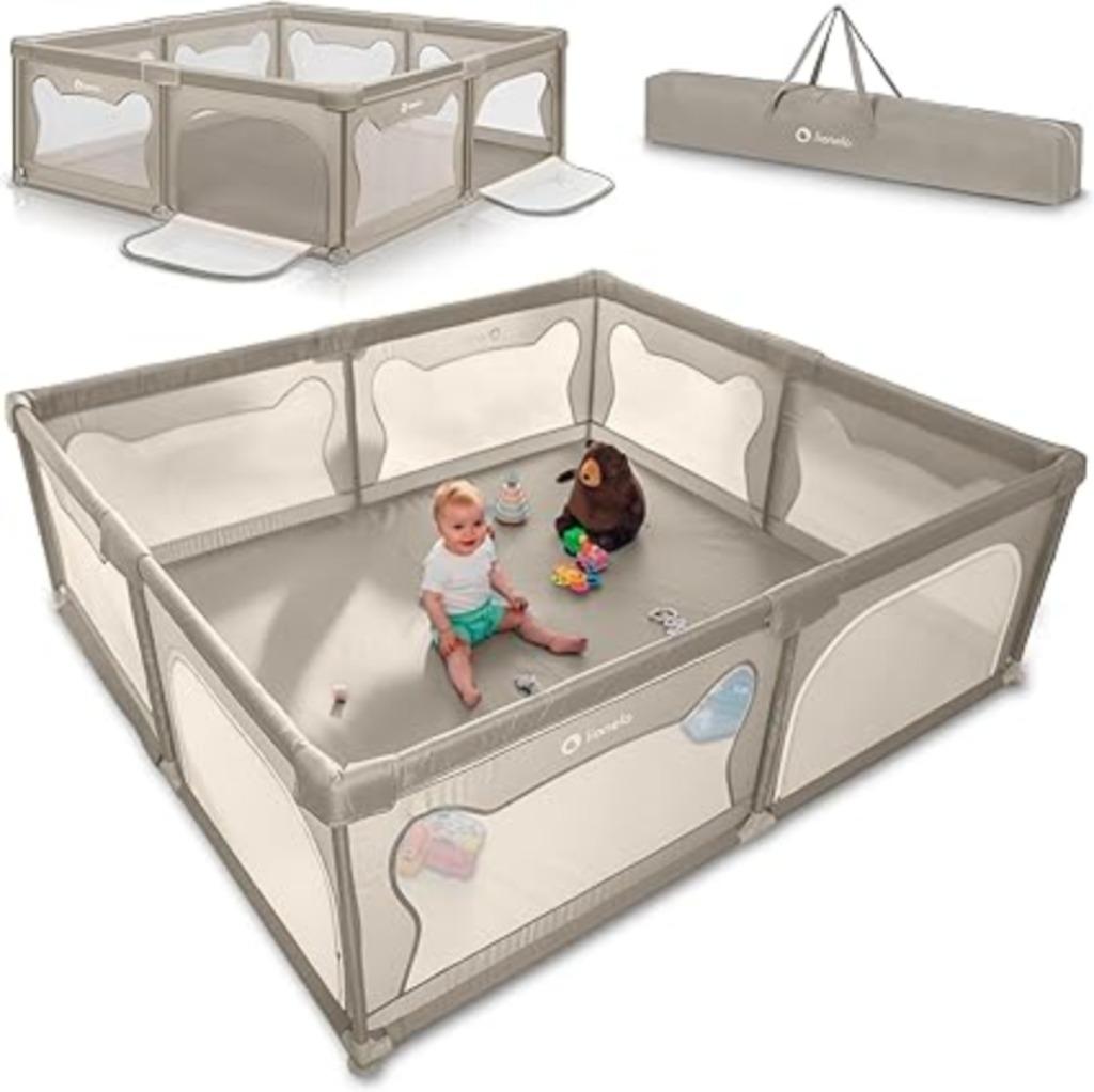 Boîte à bébé XL Baby Park LIVRAISON RAPIDE ET GRATUITE, Neuf, -, -, Carré