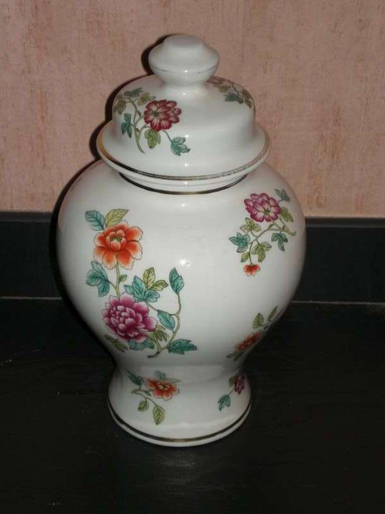 Oude vaas of pot met deksel, Antiek en Kunst, Ophalen of Verzenden