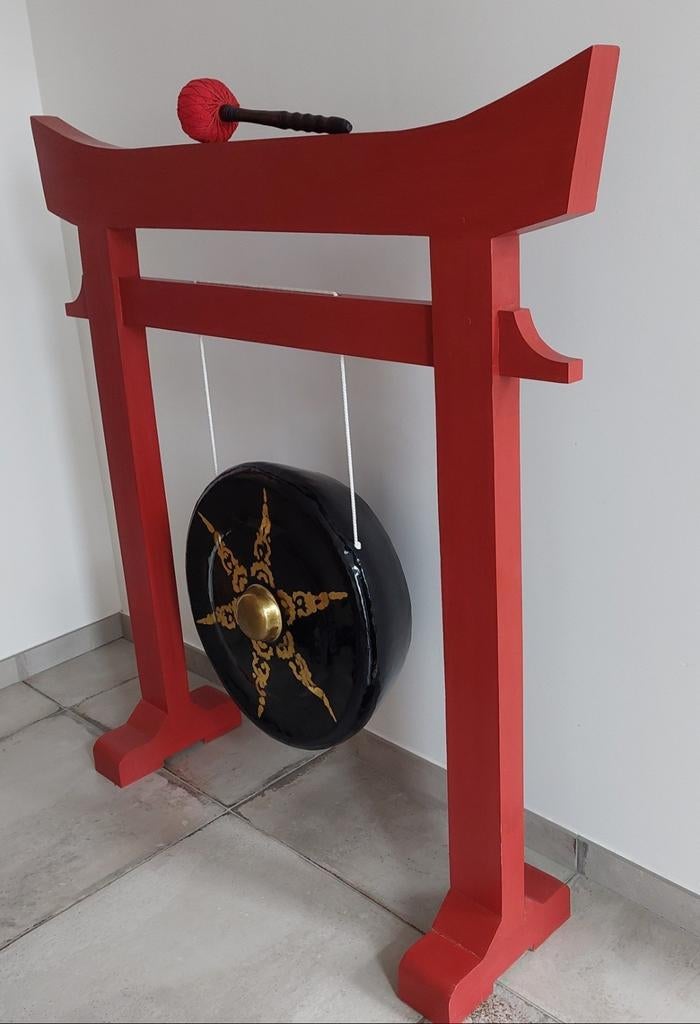 Grote gong met mooie klank., Ophalen, Nieuw