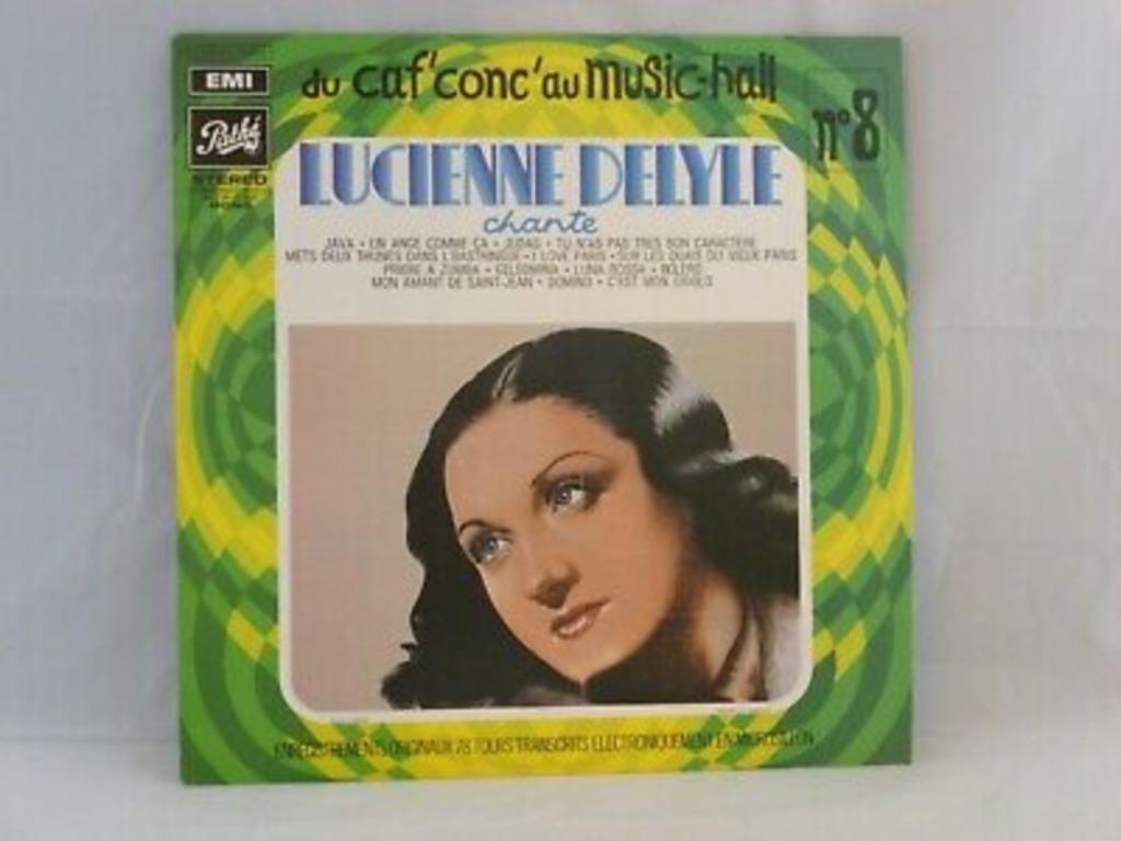 Lucienne Delyle ‎– Lucienne Delyle Chante - Lp, Ophalen of Verzenden, Voor 1960, Gebruikt, 12 inch