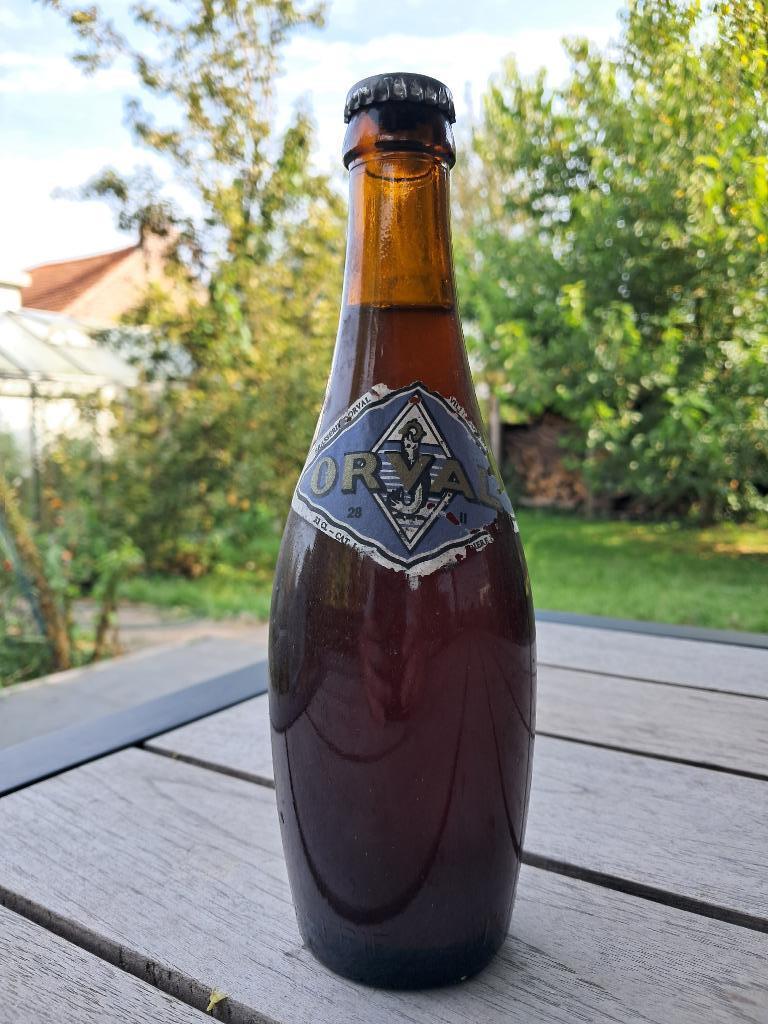 Rare bouteille bière Orval avant 1970, Enlèvement ou Envoi, Comme neuf, Bouteille(s), Autres marques