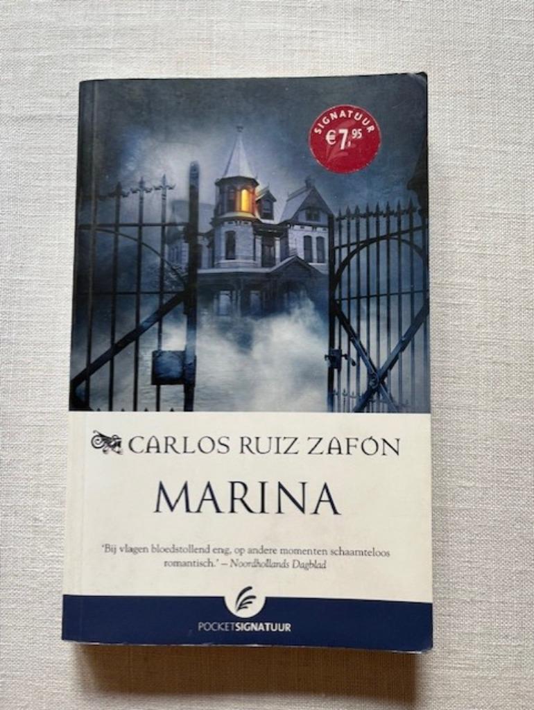 Marina - Carlos Ruiz Zafon, Boeken, Ophalen of Verzenden, Zo goed als nieuw, Carlos Ruiz Zafon