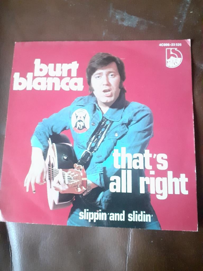 45T Burt Blanca : That's all right (Belpop), Enlèvement ou Envoi