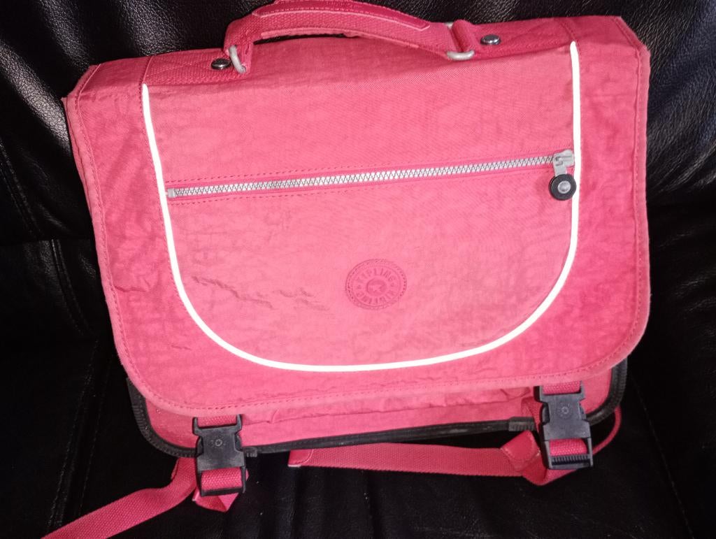 Rode boekentas KIPLING stevig met veel vakken, Enlèvement ou Envoi, 30 à 40 cm, Autres couleurs, 30 à 40 cm