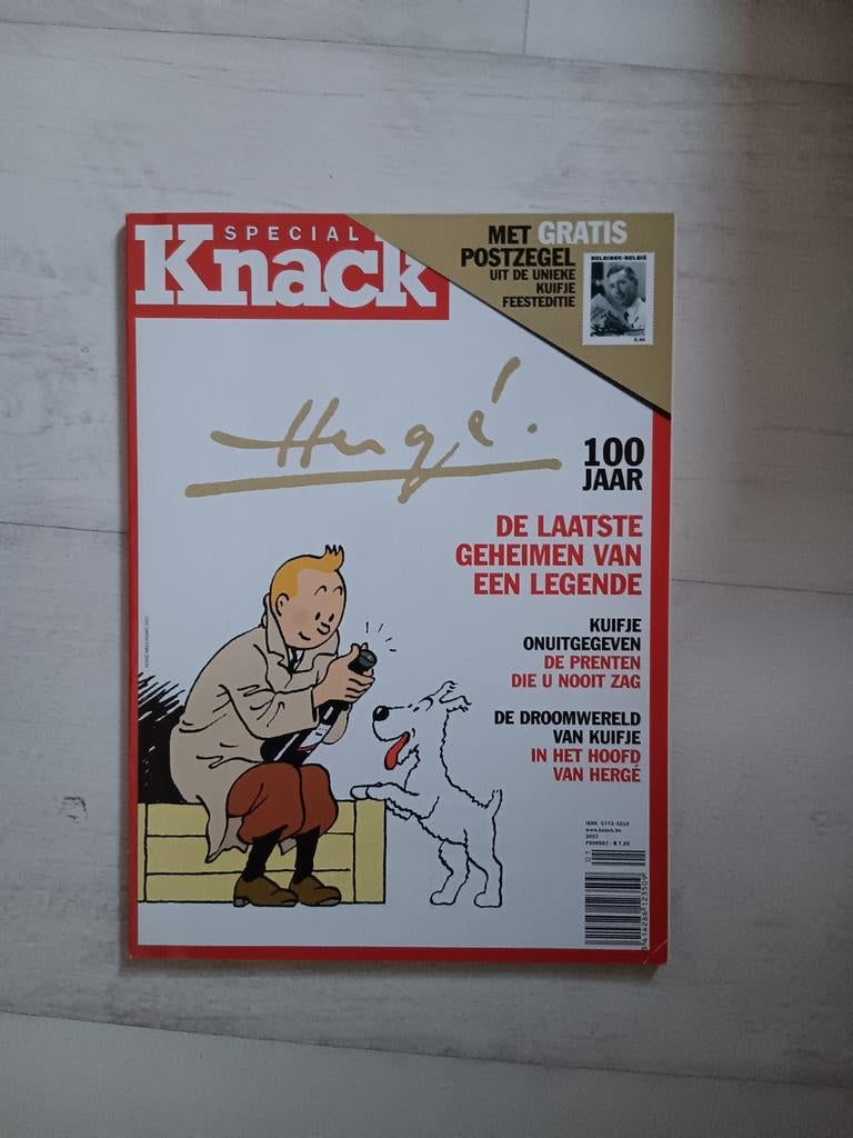 KNACK Kuifje 100 jaar later, Boeken, Stripverhalen, Ophalen of Verzenden