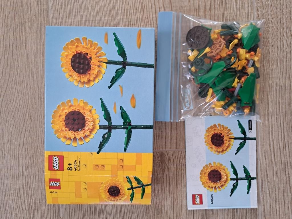 Lego Zonnebloemen 40524, Ophalen of Verzenden, Zo goed als nieuw, Overige merken