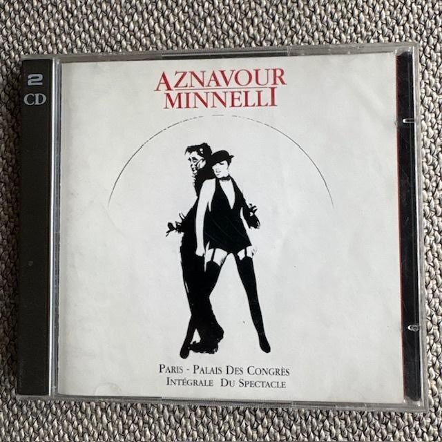 2CD Aznavour - Minelli - Paris Palais de Congrès  (jazz), Cd's en Dvd's, Ophalen of Verzenden, Jazz