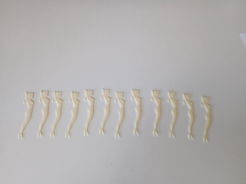 Vintage pin up plastic cocktail prikkers, Antiek en Kunst, Ophalen