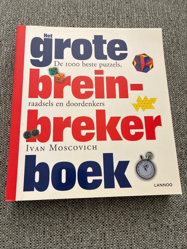 Het grote breinbreker boek, Ophalen of Verzenden, Zo goed als nieuw