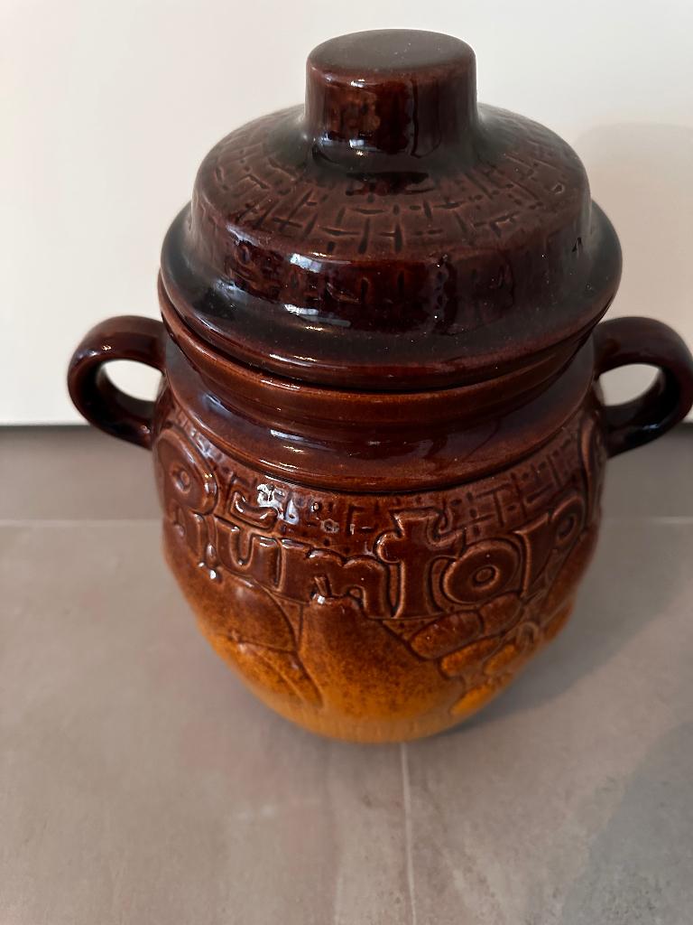 Rumtopf "Scheurich Keramik 820-28 W. Germany" rum/ rumpot, Enlèvement