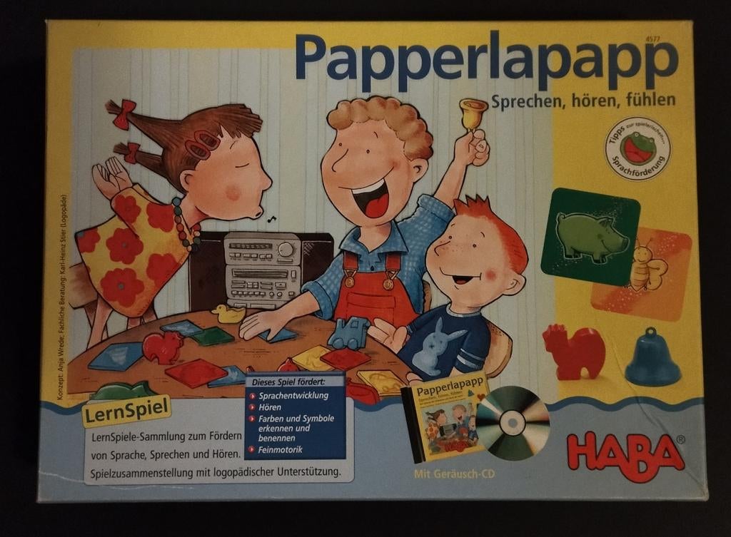 Haba: Papperlapapp, Hobby en Vrije tijd, Ophalen of Verzenden, Gebruikt