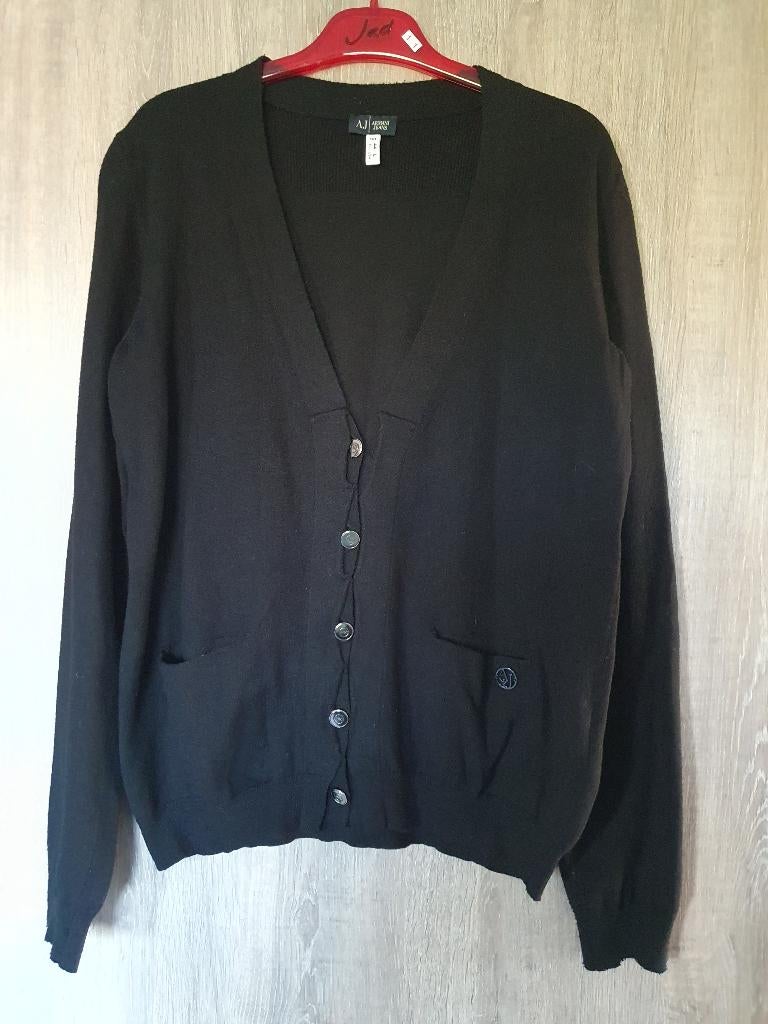 Cardigan Armani Jeans It 44/L noir, Vêtements | Femmes, Pulls & Gilets, Porté, Taille 42/44 (L), Noir, Enlèvement ou Envoi