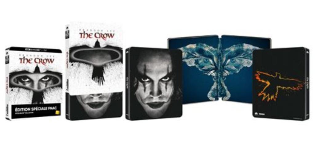 Coffret steelbook 4K The Crow spécial FNAC, neuf, sous blist, Envoi, Neuf, dans son emballage, Action, Coffret
