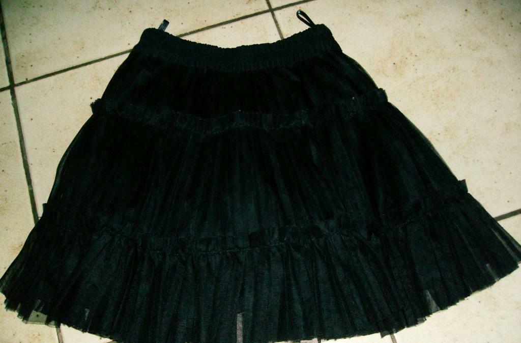 zwart tullen rokje  mt 104, Kinderen en Baby's, Ophalen of Verzenden, Gebruikt, Meisje, Jurk of Rok