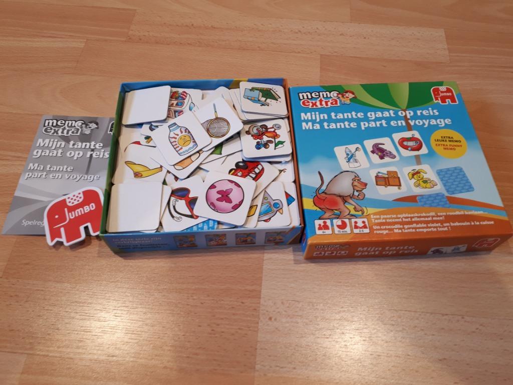 Mijn tante gaat op reis, Ophalen of Verzenden, Zo goed als nieuw, Jumbo, Reisspel