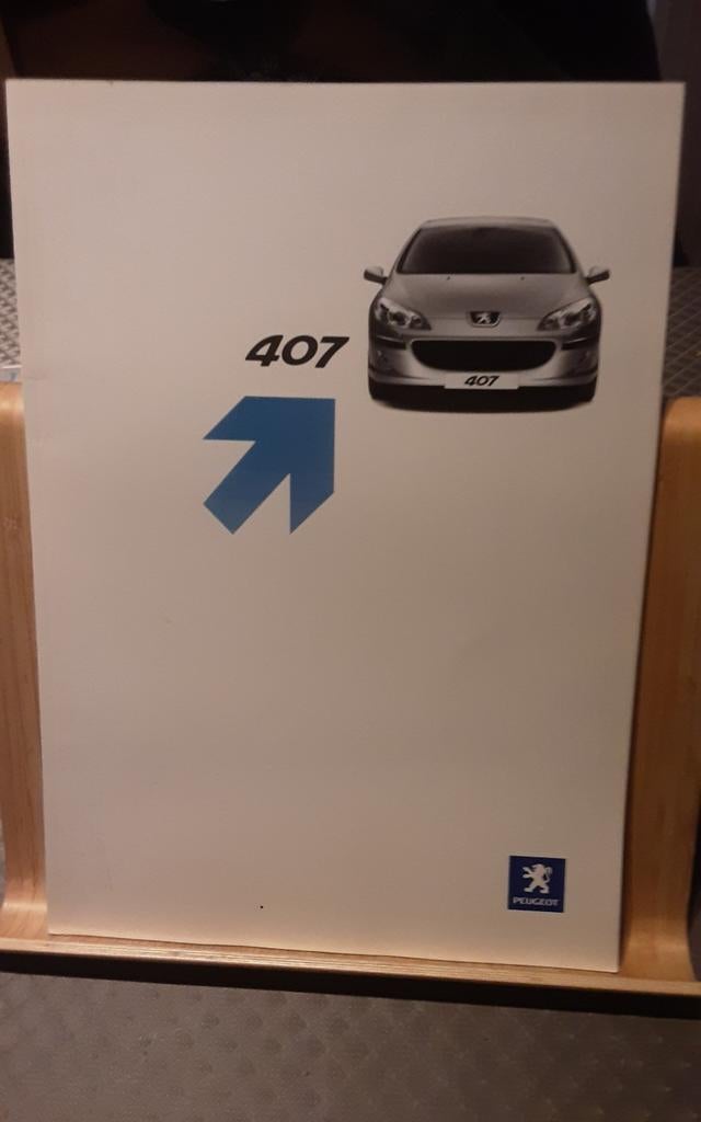 PEUGEOT 407 brochure, Livres, Autos | Brochures & Magazines, Enlèvement ou Envoi, Comme neuf, Peugeot