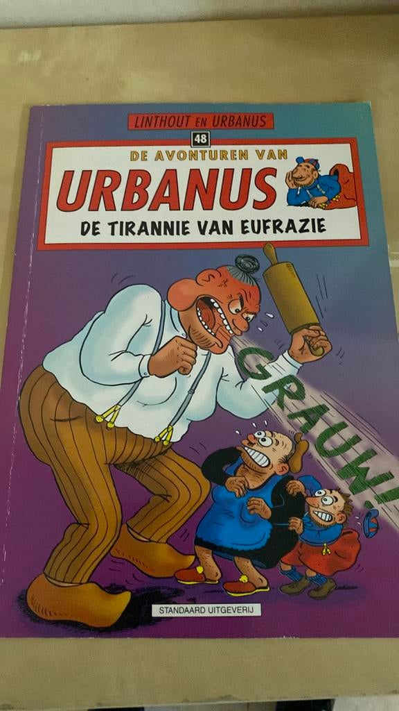 Urbanus - 48.De Tirannie van Eufrazie, Ophalen of Verzenden, Urbanus; Willy Linthout