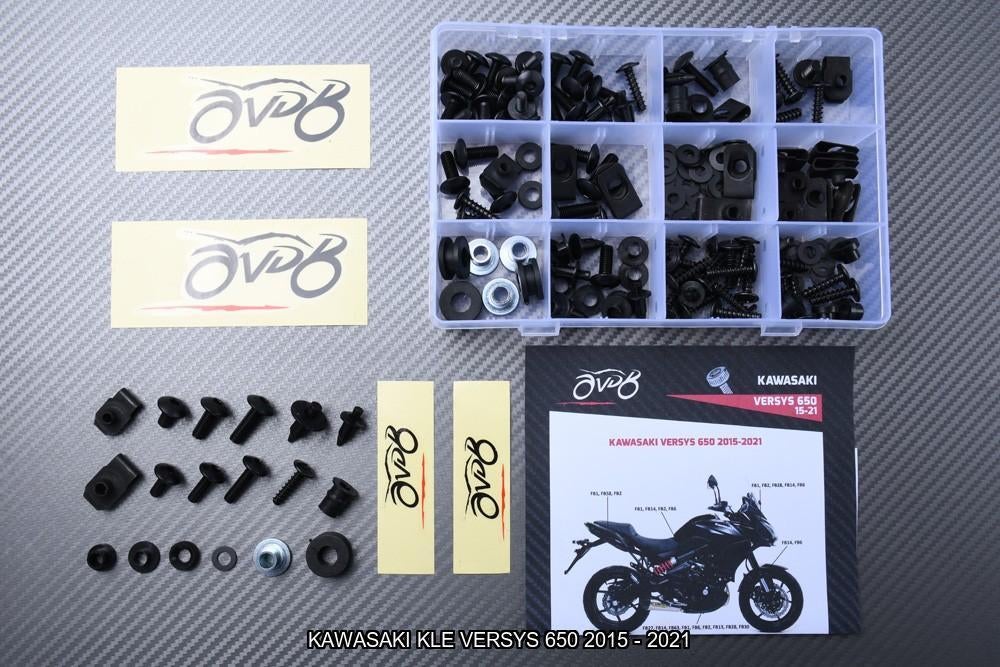 Kit visserie spécifique pour KAWASAKI VERSYS 650 2015 - 2021, Enlèvement ou Envoi, Neuf