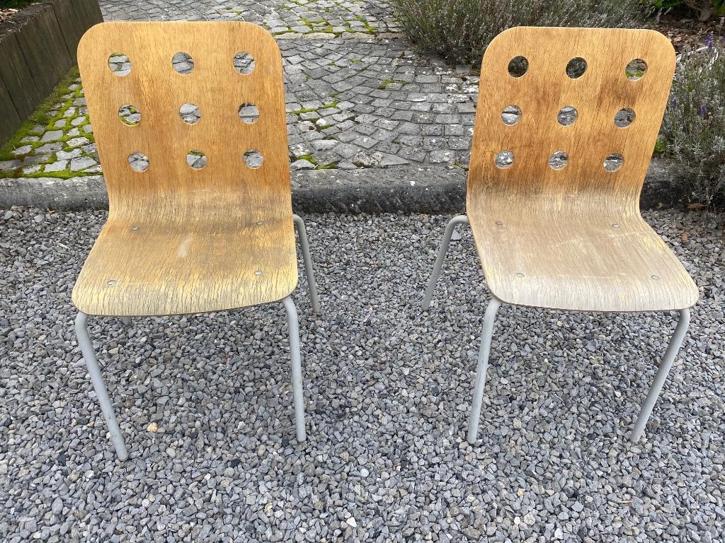 Chaises IKEA modèle Jules, Maison & Meubles, Autres couleurs, Deux, Enlèvement, Utilisé