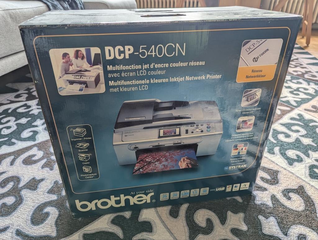 Brother DCP-540CN, Enlèvement, Ne fonctionne pas, Scannez, Imprimante