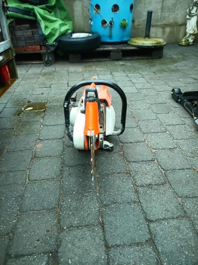 Stihl 500i doorslijper, Ophalen