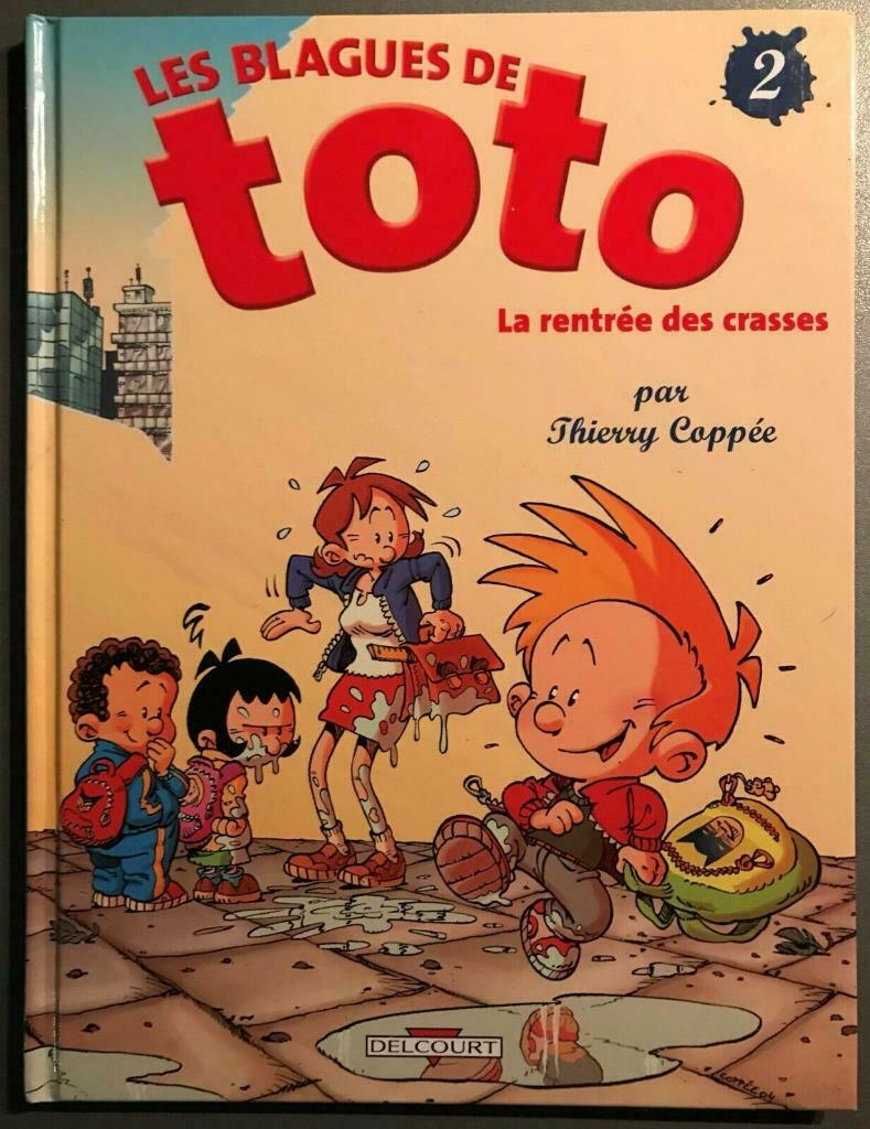 B.D. "Les blagues de Toto N2: La rentrée des crasses" T. C., Livres, BD, Une BD, Enlèvement ou Envoi, Utilisé, Thierry Coppée