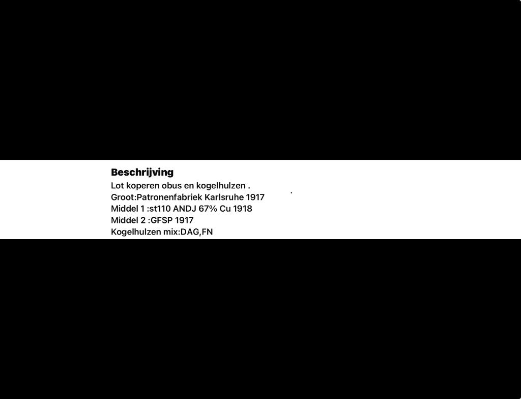 Koperen obussen, Verzamelen, Ophalen, Overige soorten, Hulzen of Bodemvondsten