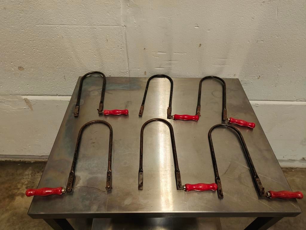 6 figuurzagen, Gereedschap of Accessoires, Gebruikt, Onbekend, Ophalen of Verzenden