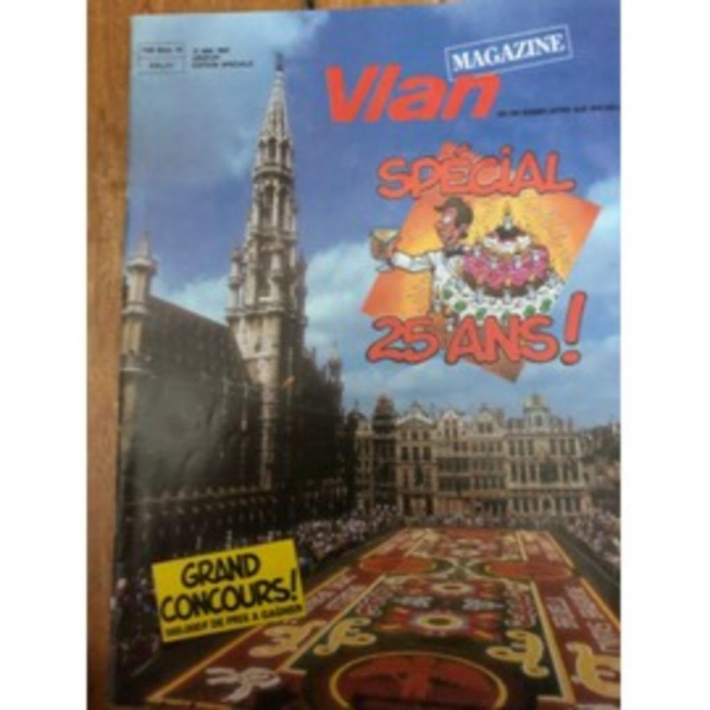 VLAN, special 25 jaar, Brussel, Miss België 1962, 1987. 1, Ophalen of Verzenden, Zo goed als nieuw, Overige typen
