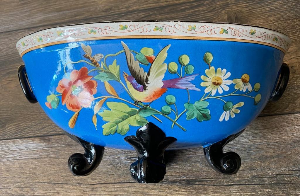 jardinière en faience, Antiquités & Art, Enlèvement ou Envoi