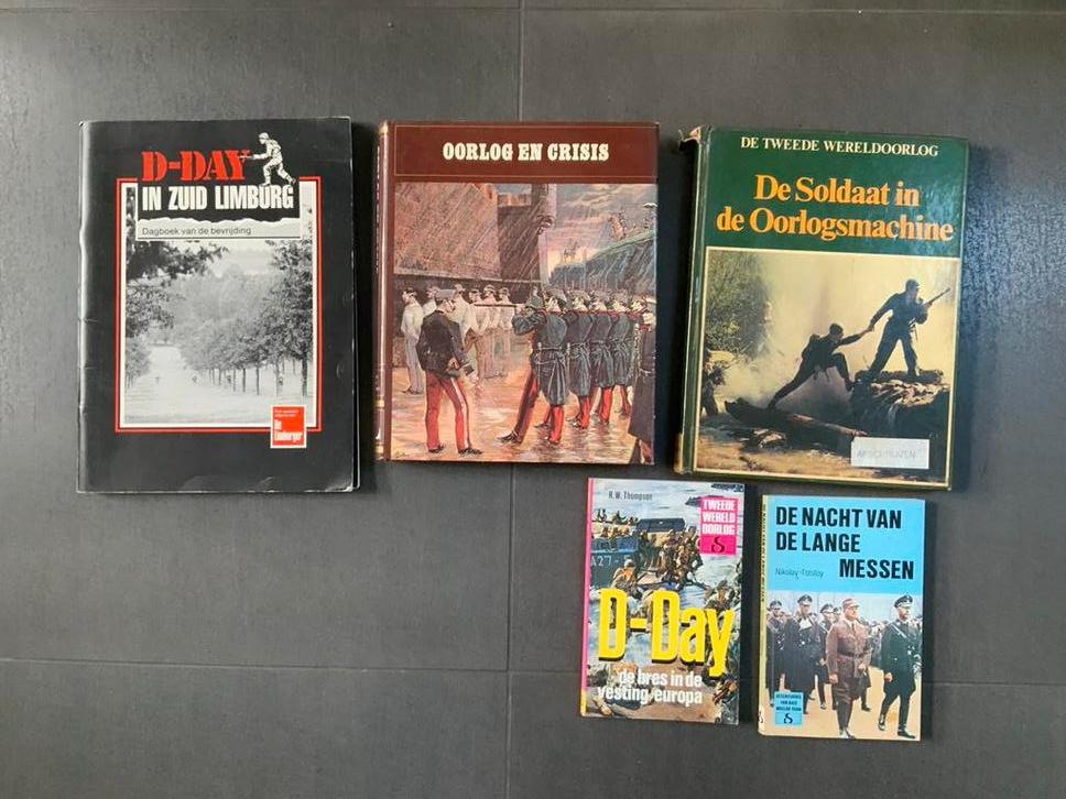 Diverse oorlogsboeken, Ophalen of Verzenden, Gelezen