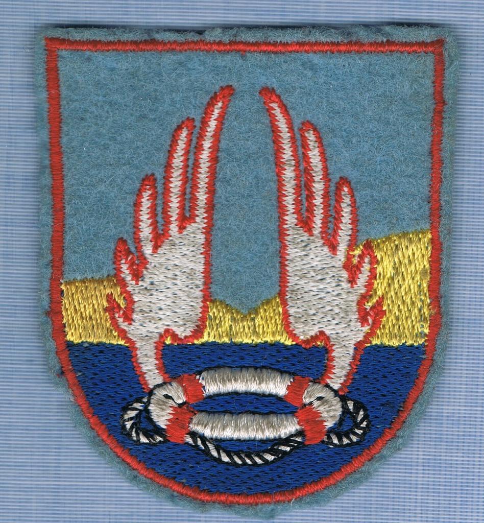 Belgian Air Force Sleeve Insignia ( MS72 ), Ophalen of Verzenden, Luchtmacht, Embleem of Badge