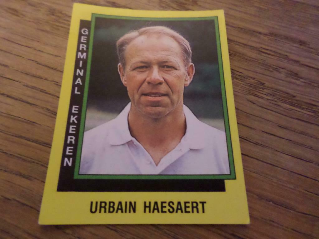 Urbain HAESAERT (Ekeren) Panini Voetbal België 91 nº371., Verzamelen, Ophalen of Verzenden, Nieuw, Sport