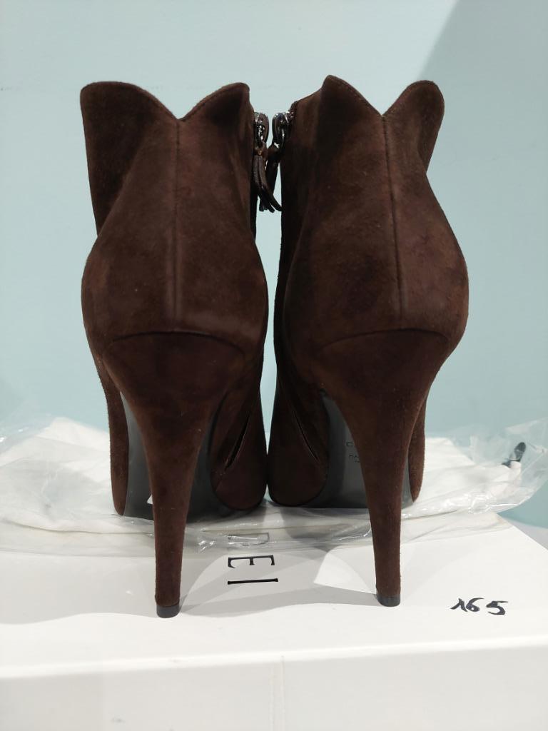 655C* CASADEI sexy leren laarzen van chocolade (41), Kleding | Dames, Schoenen, CASADEI, Bruin, Verzenden, Lage of Enkellaarzen