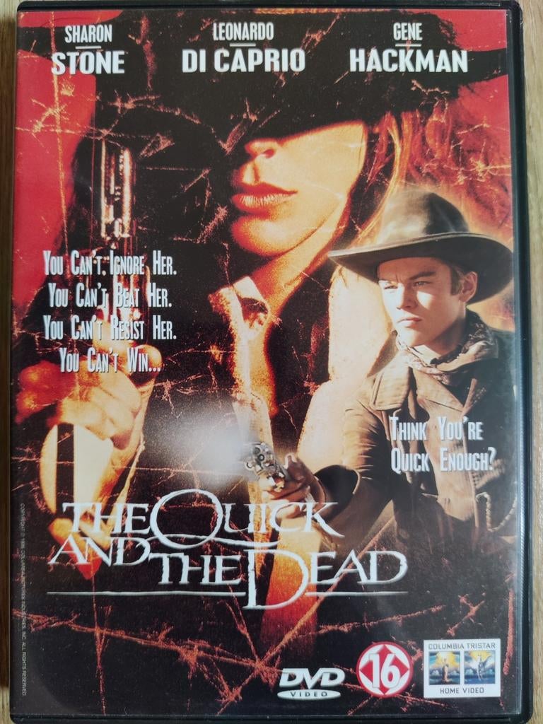 The Quick And The Dead (1995) (Gene Hackman, Di Caprio) DVD, Ophalen of Verzenden, Zo goed als nieuw