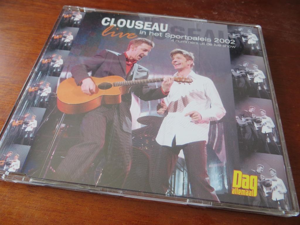 CLOUSEAU - CD LIVE IN HET SPORT PALEIS 2002 - DAG ALLEMAAL, Verzenden, Zo goed als nieuw, Pop