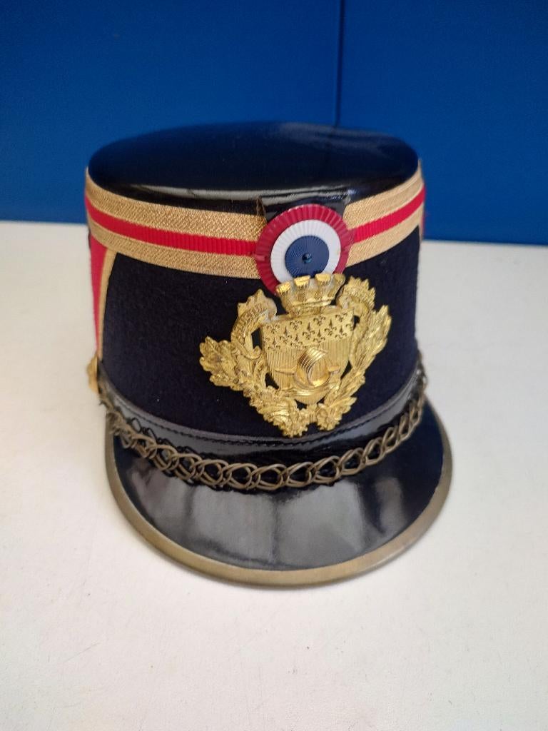 Franse shako Garde Républicaine, Collections, Objets militaires | Général, Envoi