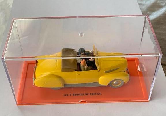 La voiture Tintin de Lincoln Zéphir du Capitaine Haddock, Enlèvement ou Envoi, Tintin, Comme neuf, Statue ou Figurine