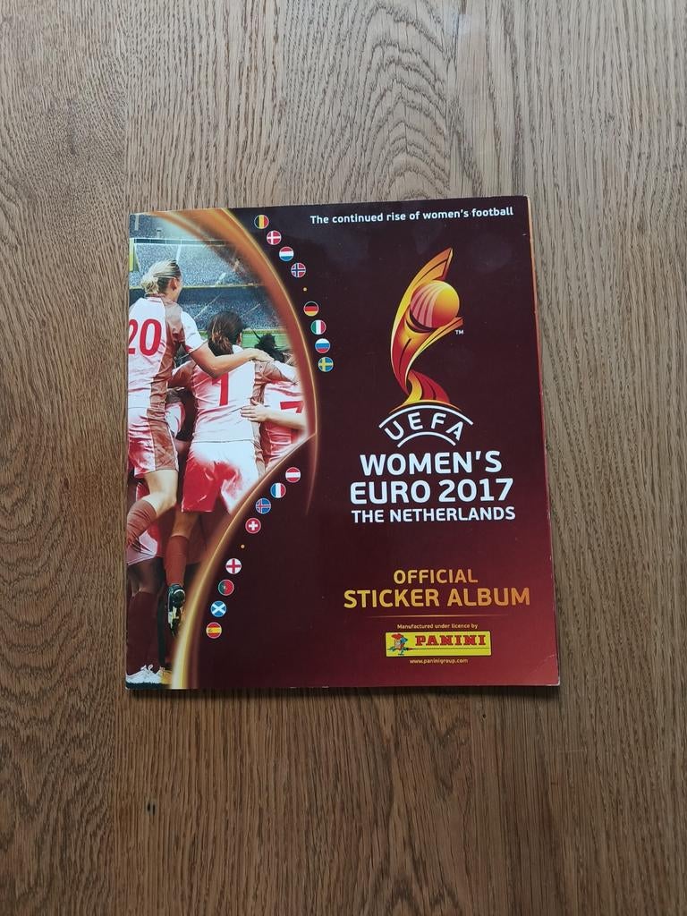 Panini album women's euro 2017:, Verzamelen, Ophalen of Verzenden, Zo goed als nieuw